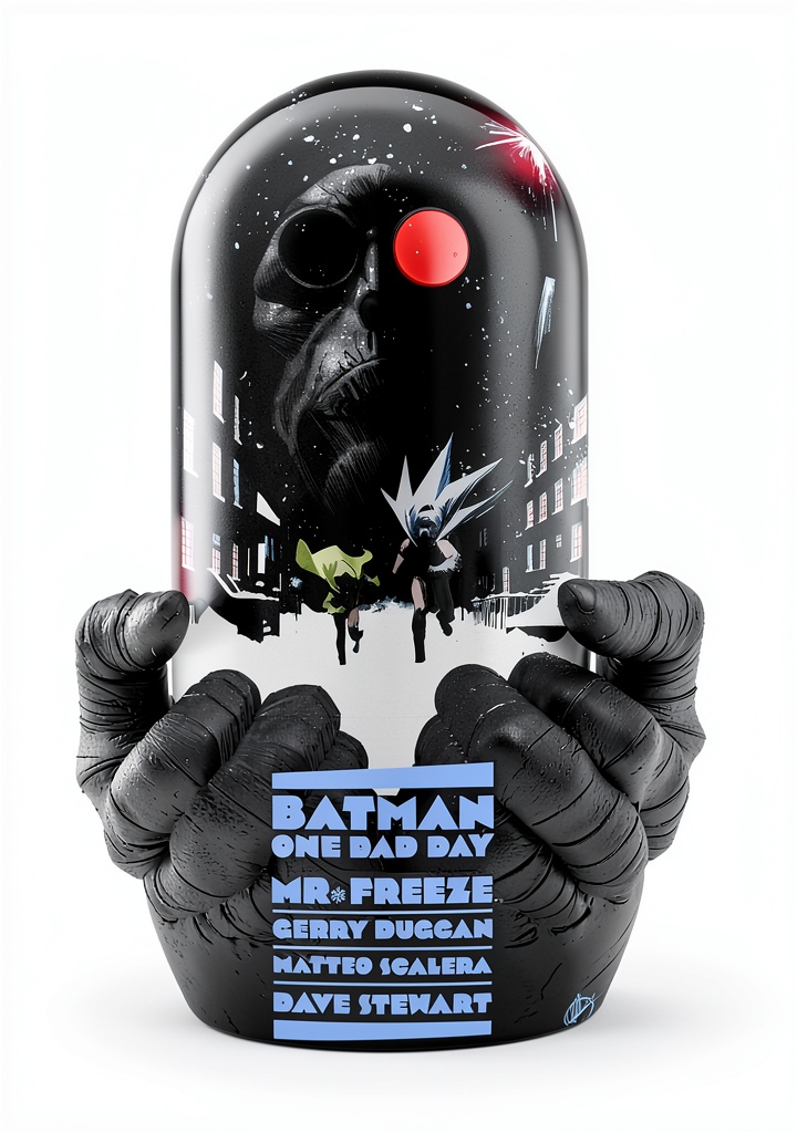 Batman One Bad Day graphic novel cover showcasing dynamic superhero art