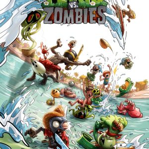 Plants Vs Zombies Graphic Novel Dark Horse Books Kids Series-0