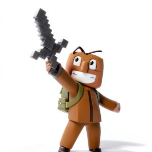 8-Bit Warrior Graphic Novel Minecraft Kids Reading Adventure-0