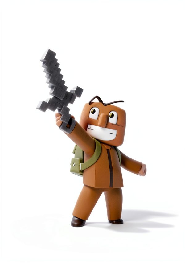 8-Bit Warrior Graphic Novel Minecraft Kids Reading Adventure-0